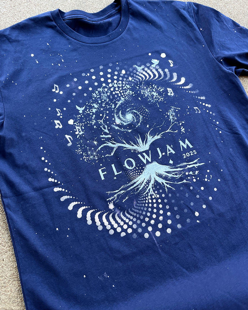 FlowJam ~ Tee ~ Midnight Blue