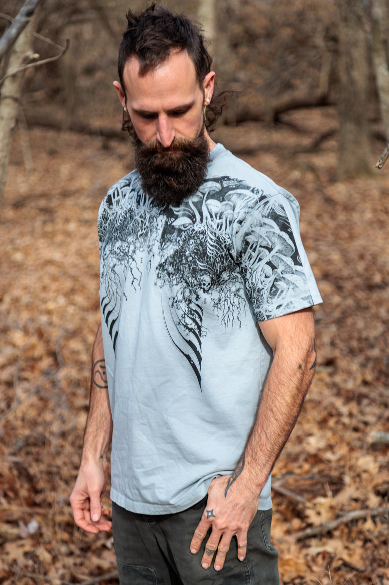 Sacred Death ~ Tee ~ Grey