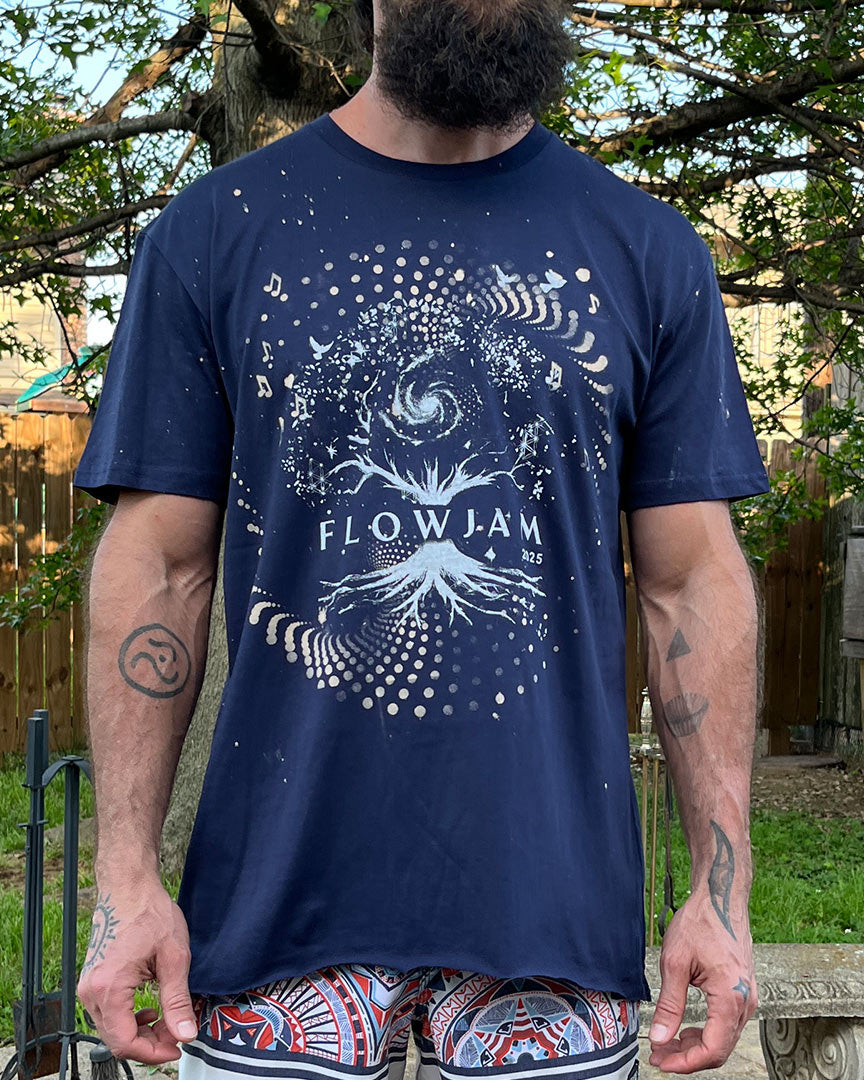 FlowJam ~ Tee ~ Midnight Blue