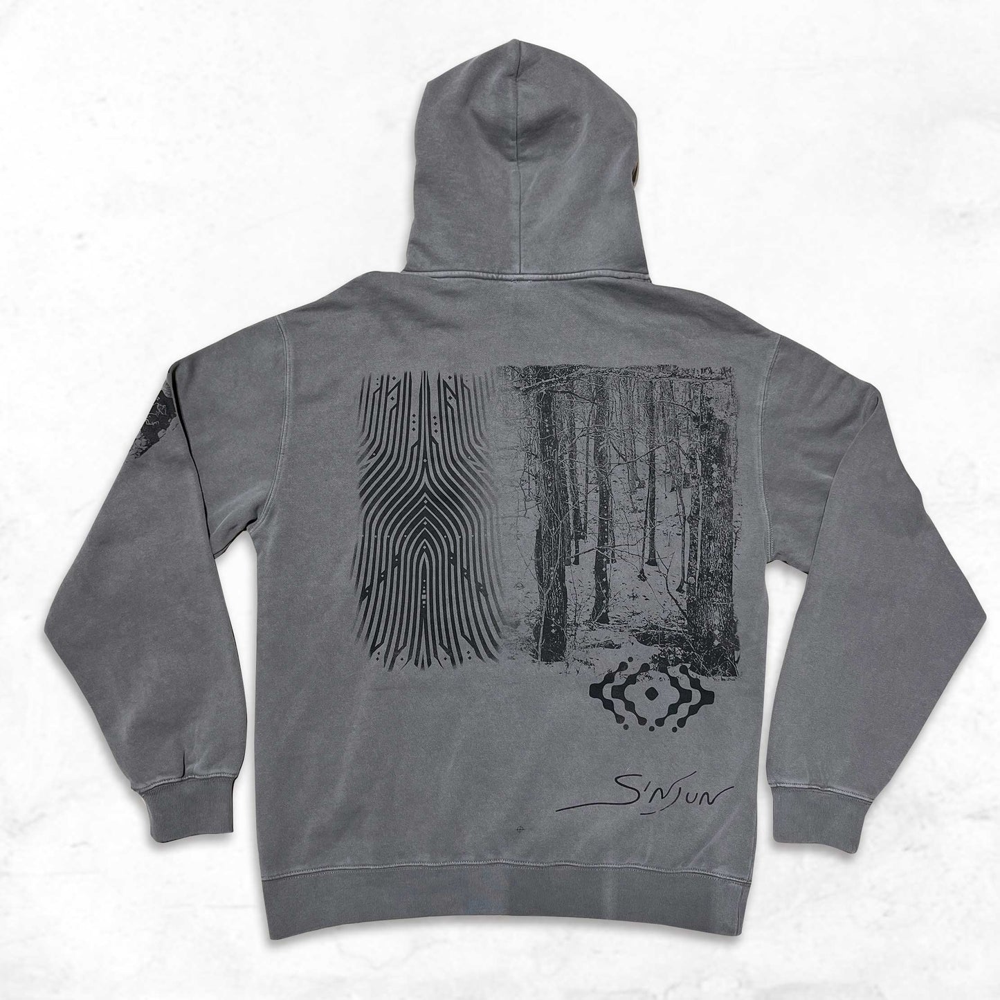 Sacred Death ~ Hoodie ~ Dark Grey