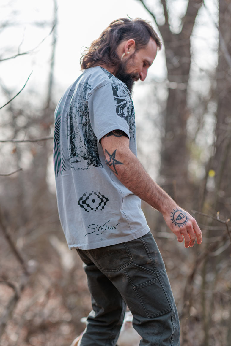 Sacred Death ~ Tee ~ Grey