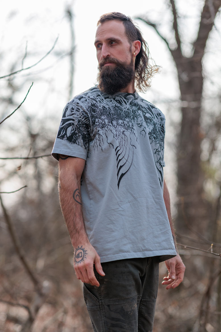 Sacred Death ~ Tee ~ Grey